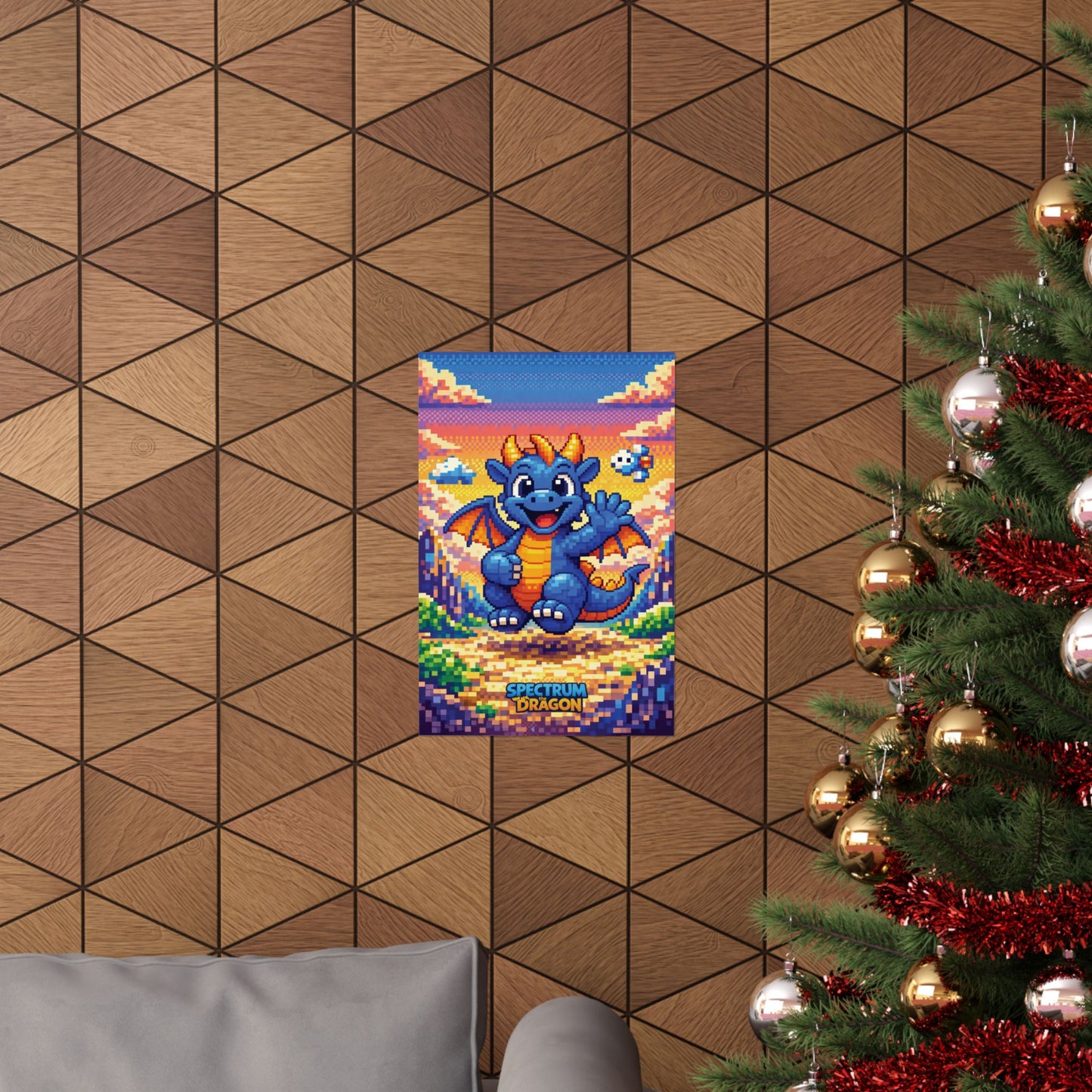 Spectrum the Dragon Poster