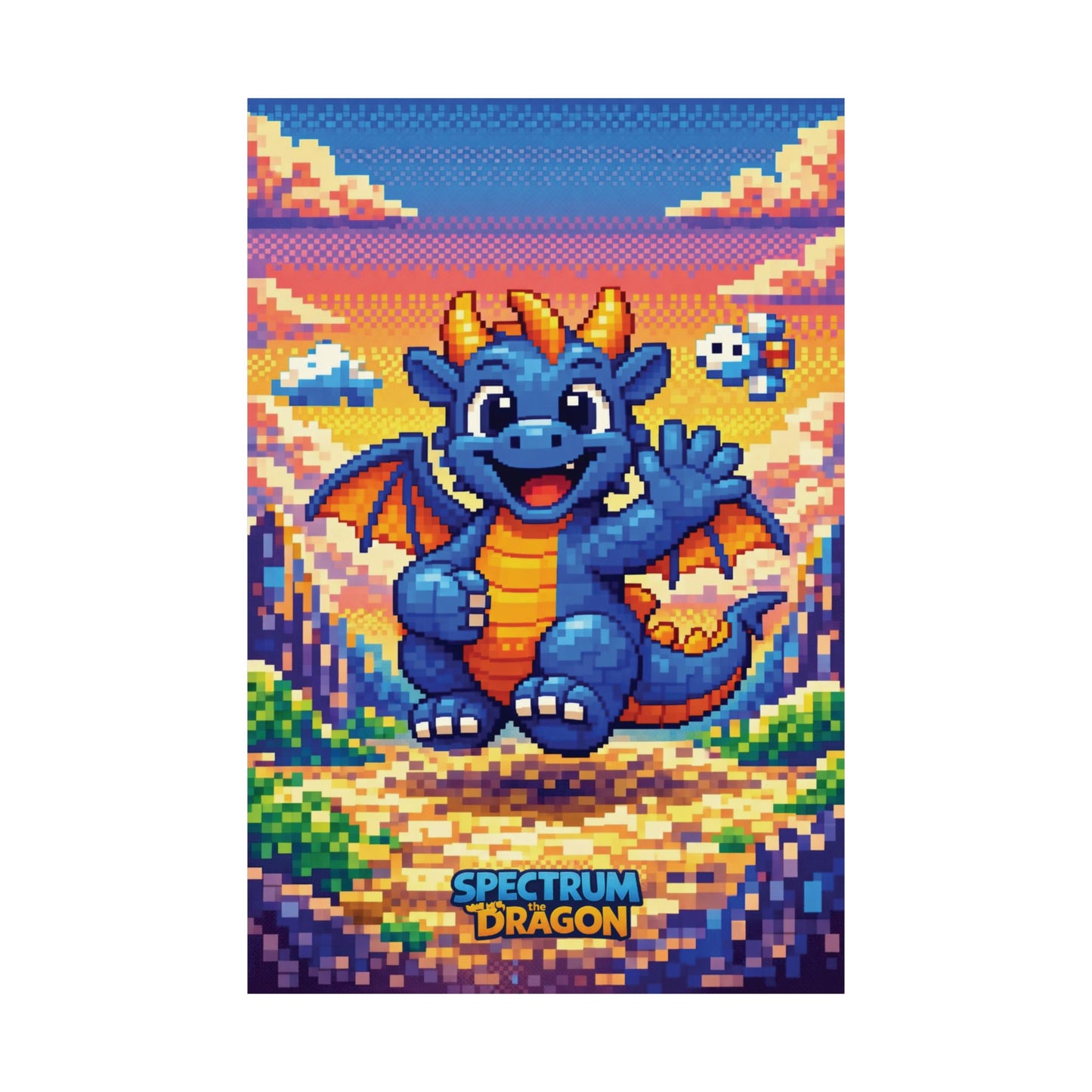 Spectrum the Dragon Poster