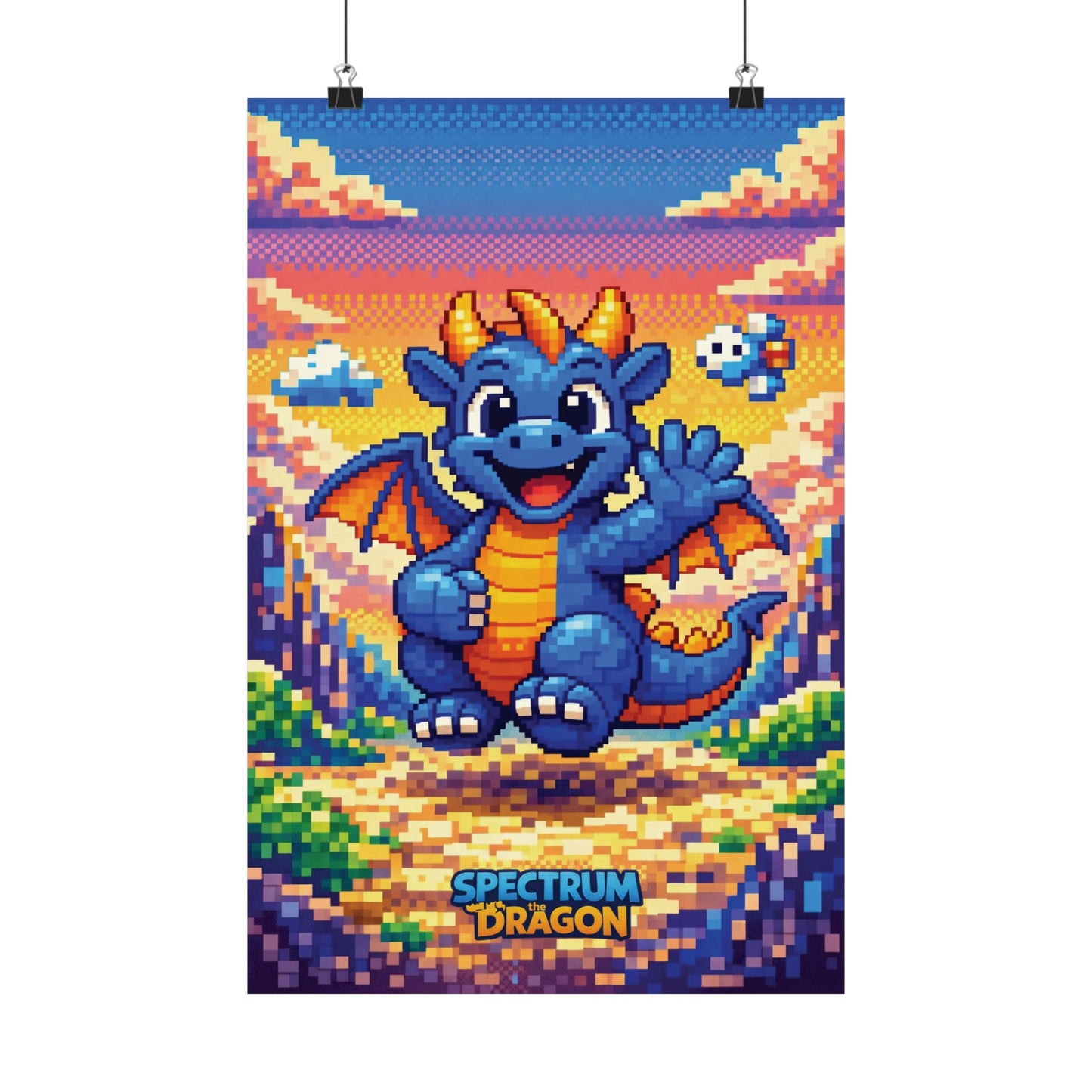 Spectrum the Dragon Poster